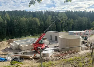 Kläranlage in Börnichen