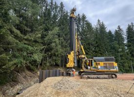 Einbau Spundwanddichtung