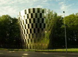 Hochbehälter Leipziger Str. - Totale bei Tag